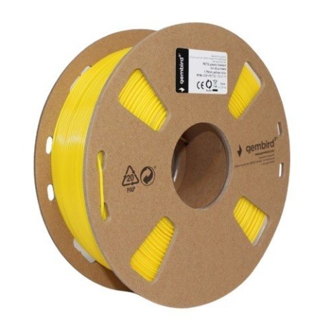 Filament drukarki 3D PETG/1.75mm/1kg/żółty Filament drukarki 3D PETG/1.75mm/1kg/żółty
