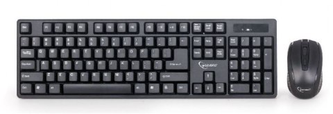Zestaw klawiatura + mysz czarny, bezprzewodowy Zestaw klawiatura + mysz czarny, bezprzewodowy