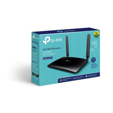 Archer MR400 4G LTE Router AC1200 3LAN 1LAN/WAN 1SIM Archer MR400 4G LTE Router AC1200 3LAN 1LAN/WAN 1SIM