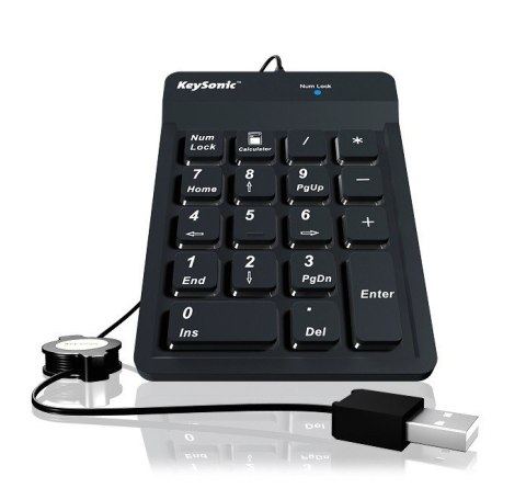Klawiatura ACK-118BK2 odporna na kurz, IP64 Klawiatura ACK-118BK2 odporna na kurz, IP64