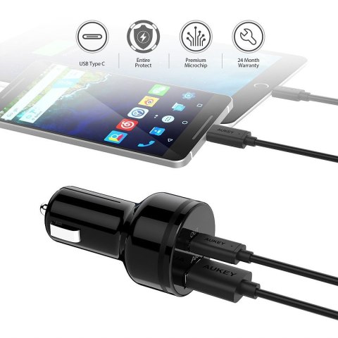 CC-Y7 Ultraszybka ładowarka samochodowa 2xUSB Power Delivery 2.0 5.4A 36W CC-Y7 Ultraszybka ładowarka samochodowa 2xUSB Power Delivery 2.0 5.4A 36W