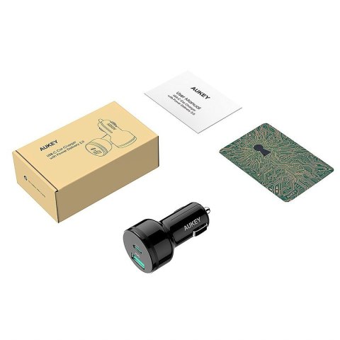 CC-Y7 Ultraszybka ładowarka samochodowa 2xUSB Power Delivery 2.0 5.4A 36W CC-Y7 Ultraszybka ładowarka samochodowa 2xUSB Power Delivery 2.0 5.4A 36W