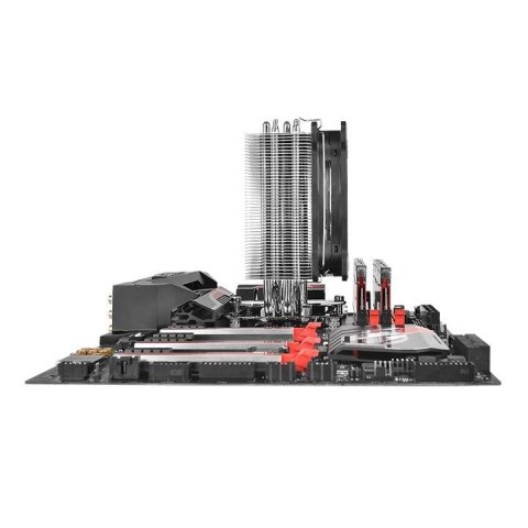 Chłodzenie CPU Riing Silent 12 RGB edycja Sync (wentylator 120mm, TDP 150W) Chłodzenie CPU Riing Silent 12 RGB edycja Sync (wentylator 120mm, TDP 150W)