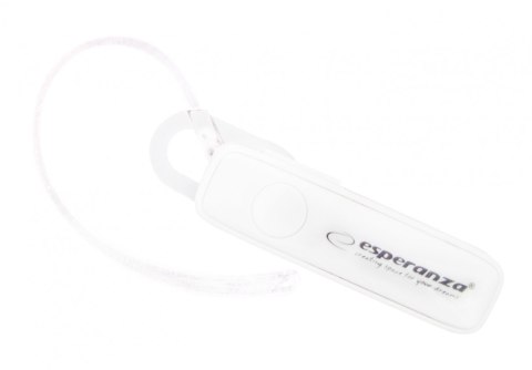 Słuchawka douszna bluetooth Celebes biała Słuchawka douszna bluetooth Celebes biała