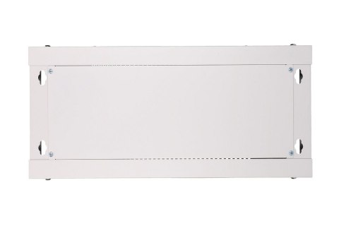 Szafka wisząca rack 4U 600x450 szara szklane drzwi