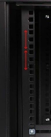 Szafka wisząca rack 9U 600x600 czarna szklane drzwi Szafka wisząca rack 9U 600x600 czarna szklane drzwi