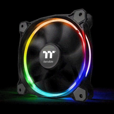 Wentylator Riing 12 RGB Sync Edition 3-pak (3x120mm, 500-1500 RPM) Wentylator Riing 12 RGB Sync Edition 3-pak (3x120mm, 500-1500 RPM)
