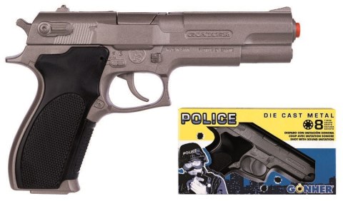 Pistolet policyjny metalowy GONHER 45/0 Pistolet policyjny metalowy GONHER 45/0