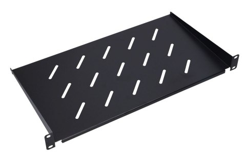 Półka rack 1U do szaf wiszących czarna 25 cm Półka rack 1U do szaf wiszących czarna 25 cm