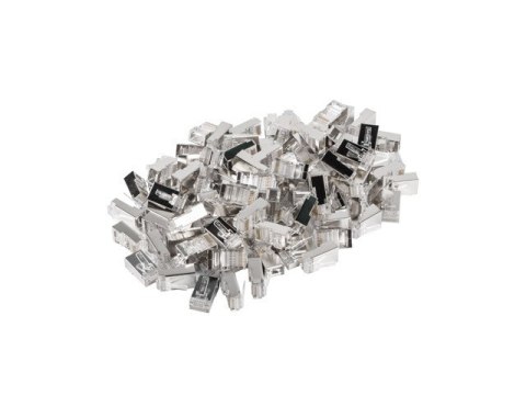 Wtyk sieciowy RJ45 8P8C kat.5E FTP (100szt) do linki i do drutu Wtyk sieciowy RJ45 8P8C kat.5E FTP (100szt) do linki i do drutu