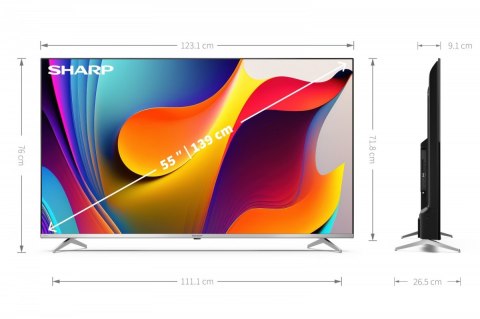 Telewizor LED 55 cali 55FP1EA Telewizor LED 55 cali 55FP1EA