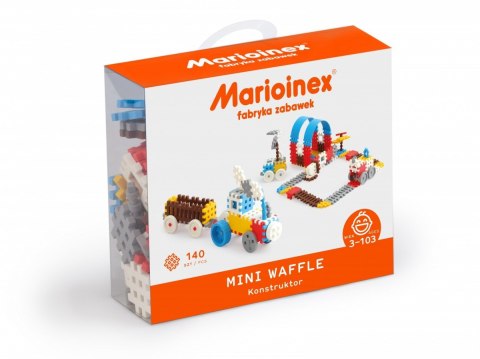 Klocki waffle mini 140 sztuk chłopiec Klocki waffle mini 140 sztuk chłopiec