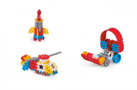 Klocki waffle mini 70 sztuk chłopiec Klocki waffle mini 70 sztuk chłopiec