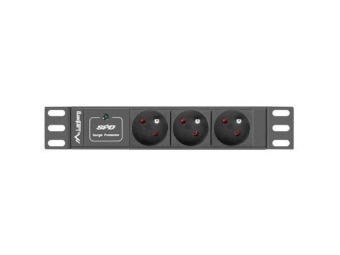 Listwa zasilająca Rack PDU 10 cali 1U 3x PL 2m 16A 230V PL czarna Listwa zasilająca Rack PDU 10 cali 1U 3x PL 2m 16A 230V PL czarna