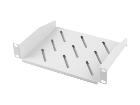 Półka do szaf 10 cali 1U 254x180mm szara Półka do szaf 10 cali 1U 254x180mm szara