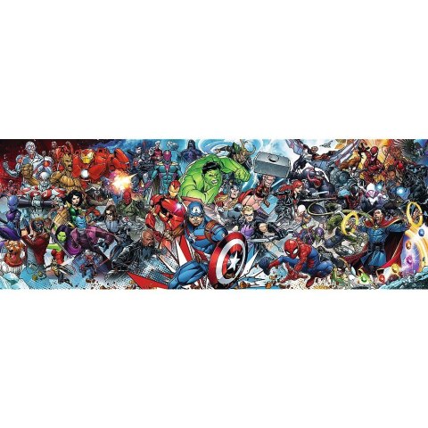 Puzzle 1000 elementów Panorama Marvel The Avengers Puzzle 1000 elementów Panorama Marvel The Avengers