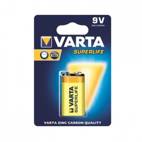 Bateria cynkowa 9V Superlife 10szt. Bateria cynkowa 9V Superlife 10szt.