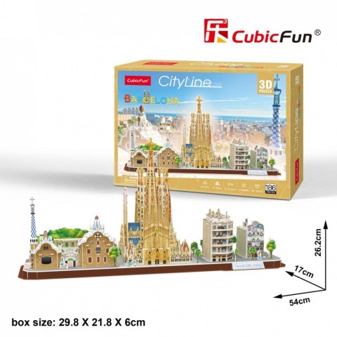 Puzzle 3D City Line Barcelona Puzzle 3D City Line Barcelona