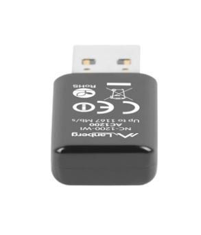 Karta sieciowa USB AC1200 dual 2 wewnętrzne anteny NC-1200-WI Karta sieciowa USB AC1200 dual 2 wewnętrzne anteny NC-1200-WI