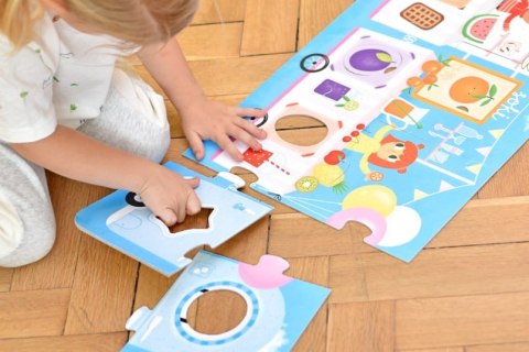 Puzzle z dziurką Lody! Lody! Puzzle z dziurką Lody! Lody!
