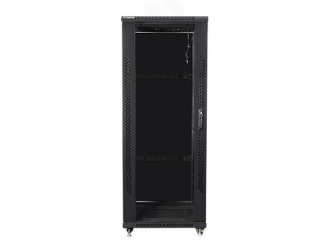 Szafa stojąca Rack 19cali 32U 600x600mm czarna Szafa stojąca Rack 19cali 32U 600x600mm czarna