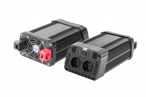 TE16 Przetwornica (falownik) o mocy ciągłej 1.200W (2x VAC 230V / 2x USB)