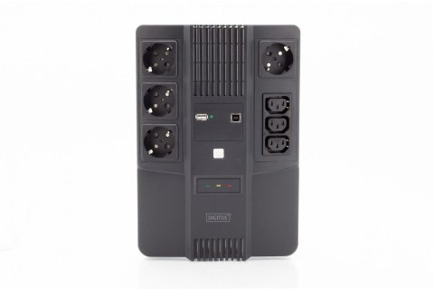 Zasilacz awaryjny UPS Line-Interactive 600VA/360W AVR Zasilacz awaryjny UPS Line-Interactive 600VA/360W AVR