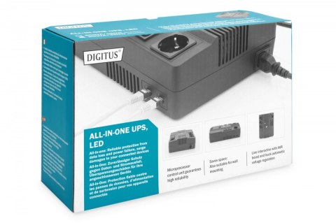 Zasilacz awaryjny UPS Line-Interactive 600VA/360W AVR Zasilacz awaryjny UPS Line-Interactive 600VA/360W AVR