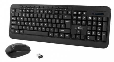 Zestaw bezprzewodowy klawiatura + mysz Akron USB 2,4 GHz Zestaw bezprzewodowy klawiatura + mysz Akron USB 2,4 GHz