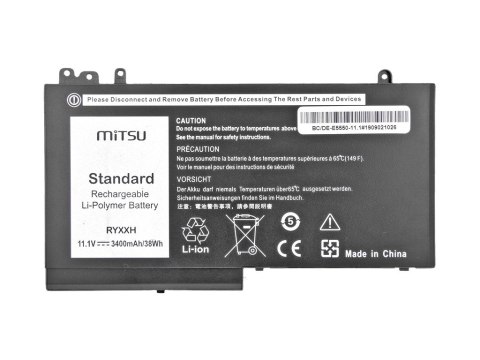 Bateria do Dell Latitude E5450, E5550 3400 mAh (38 Wh) 10.8 - 11.1 Volt Bateria do Dell Latitude E5450, E5550 3400 mAh (38 Wh) 10.8 - 11.1 Volt