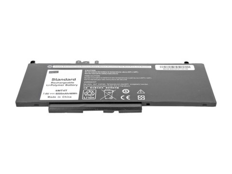 Bateria do Dell Latitude E5470, E5570 6000 mAh (46 Wh) 7.4 - 7.6 Volt Bateria do Dell Latitude E5470, E5570 6000 mAh (46 Wh) 7.4 - 7.6 Volt