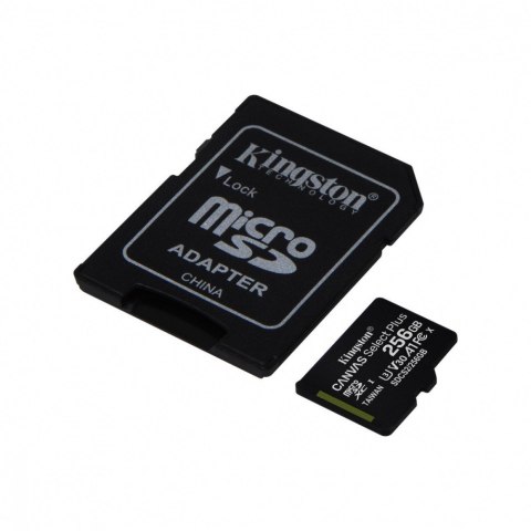 Karta pamięci microSD 256GB Canvas Select Plus 100/85MB/s Adapter Karta pamięci microSD 256GB Canvas Select Plus 100/85MB/s Adapter