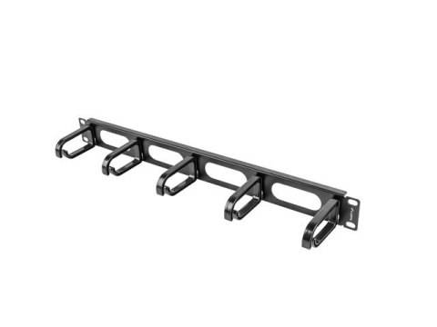 Organizer kabli do szaf 19 cali 1U Typ B czarny AK-1205-B Organizer kabli do szaf 19 cali 1U Typ B czarny AK-1205-B