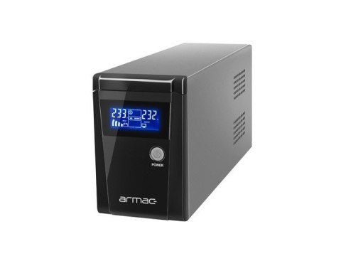 Zasilacz awaryjny Armac Line-In 650VA Office Pure Sine Wave LCD2 230v pl metalowa oudowa Zasilacz awaryjny Armac Line-In 650VA Office Pure Sine Wave LCD2 230v pl metalowa oudowa