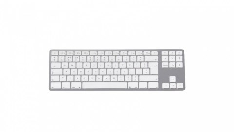 Klawiatura aluminiowa Mac Tenkeyless Bluetooth srebrna Klawiatura aluminiowa Mac Tenkeyless Bluetooth srebrna