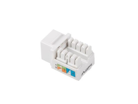 Moduł keystone gniazdo RJ45 - LSA UTP kat.6 90 stopni do puszki montażowej Moduł keystone gniazdo RJ45 - LSA UTP kat.6 90 stopni do puszki montażowej