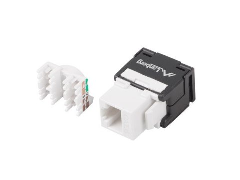 Moduł keystone gniazdo beznarzędziowy RJ45 - LSA UTP kat.6 180 stopni do puszki montażowej Moduł keystone gniazdo beznarzędziowy RJ45 - LSA UTP kat.6 180 stopni do puszki montażowej