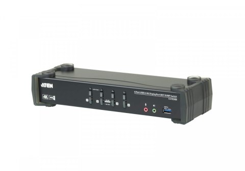 Przełącznik USB 3.0 4K DP MST KVM 4-portowy CS1924M Przełącznik USB 3.0 4K DP MST KVM 4-portowy CS1924M
