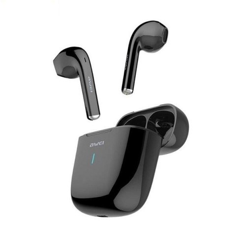 Słuchawki Bluetooth 5.0 T26 TWS + stacja dokująca Czarny Słuchawki Bluetooth 5.0 T26 TWS + stacja dokująca Czarny
