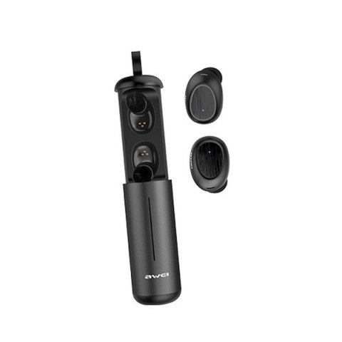 Słuchawki Bluetooth 5.0 T55 TWS + stacja dokująca Czarny Słuchawki Bluetooth 5.0 T55 TWS + stacja dokująca Czarny