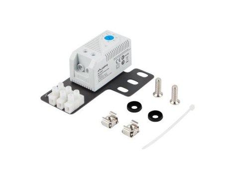 Termostat zamykający AK-1505-S 10A Do szaf z uchem montażowym i kostką elektryczną Szary Termostat zamykający AK-1505-S 10A Do szaf z uchem montażowym i kostką elektryczną Szary