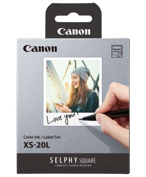 Zestaw atramentu i papieru Canon XS-20L 20 wydruków 4119C002 Zestaw atramentu i papieru Canon XS-20L 20 wydruków 4119C002