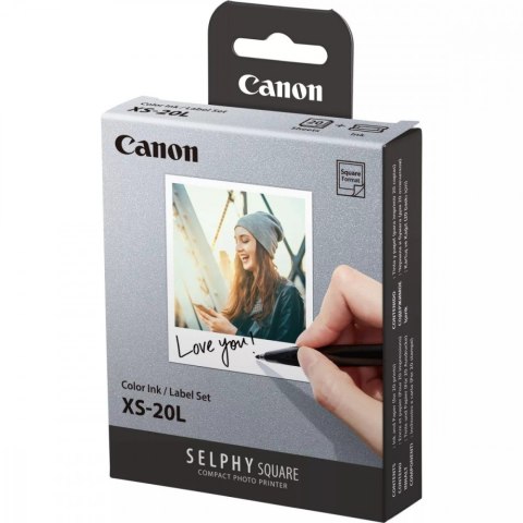 Zestaw atramentu i papieru Canon XS-20L 20 wydruków 4119C002 Zestaw atramentu i papieru Canon XS-20L 20 wydruków 4119C002