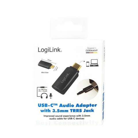 Adapter USB-C do 3,5mm Audio - Mini jack Adapter USB-C do 3,5mm Audio - Mini jack