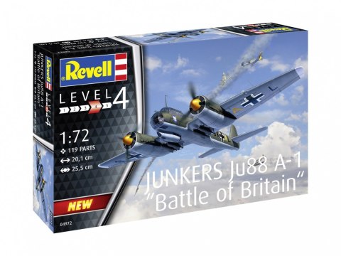 Model plastikowy Junkers Ju88 A-1 Battle of Britain Model plastikowy Junkers Ju88 A-1 Battle of Britain