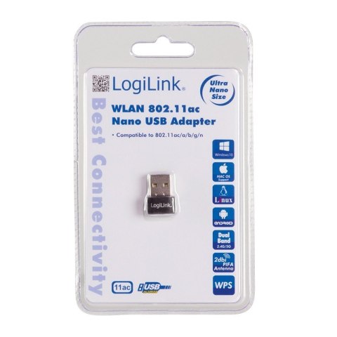 Nano adapter WLAN 802.11ac , USB2.0 Nano adapter WLAN 802.11ac , USB2.0