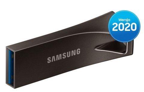 Pendrive BAR Plus USB3.1 128 GB Titan Gray Pendrive BAR Plus USB3.1 128 GB Titan Gray