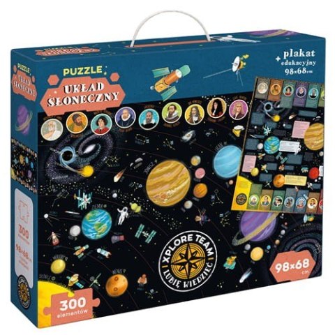Puzzle 300 elementów Układ słoneczny Xplore Team Puzzle 300 elementów Układ słoneczny Xplore Team