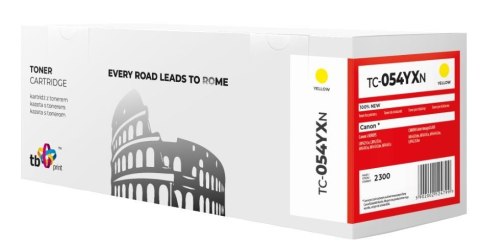 Toner do Canon LBP 620C 054H TC-054YXN żółty 100% nowy Toner do Canon LBP 620C 054H TC-054YXN żółty 100% nowy