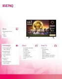 Telewizor QLED 85 cali 85E7NQ